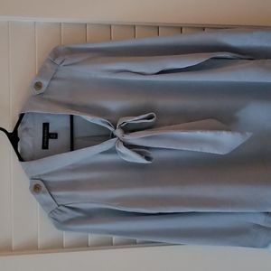 Nwot Banana Republic tie neck top